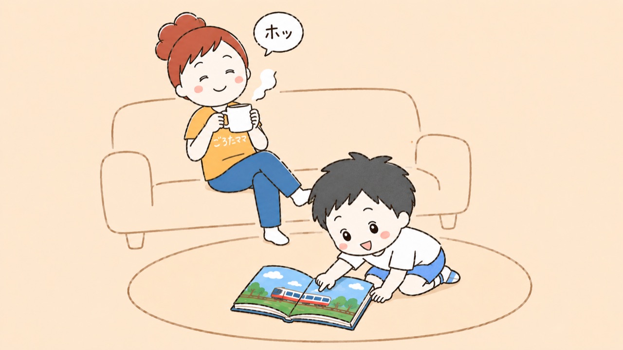 親の負担が少なく、続けやすい