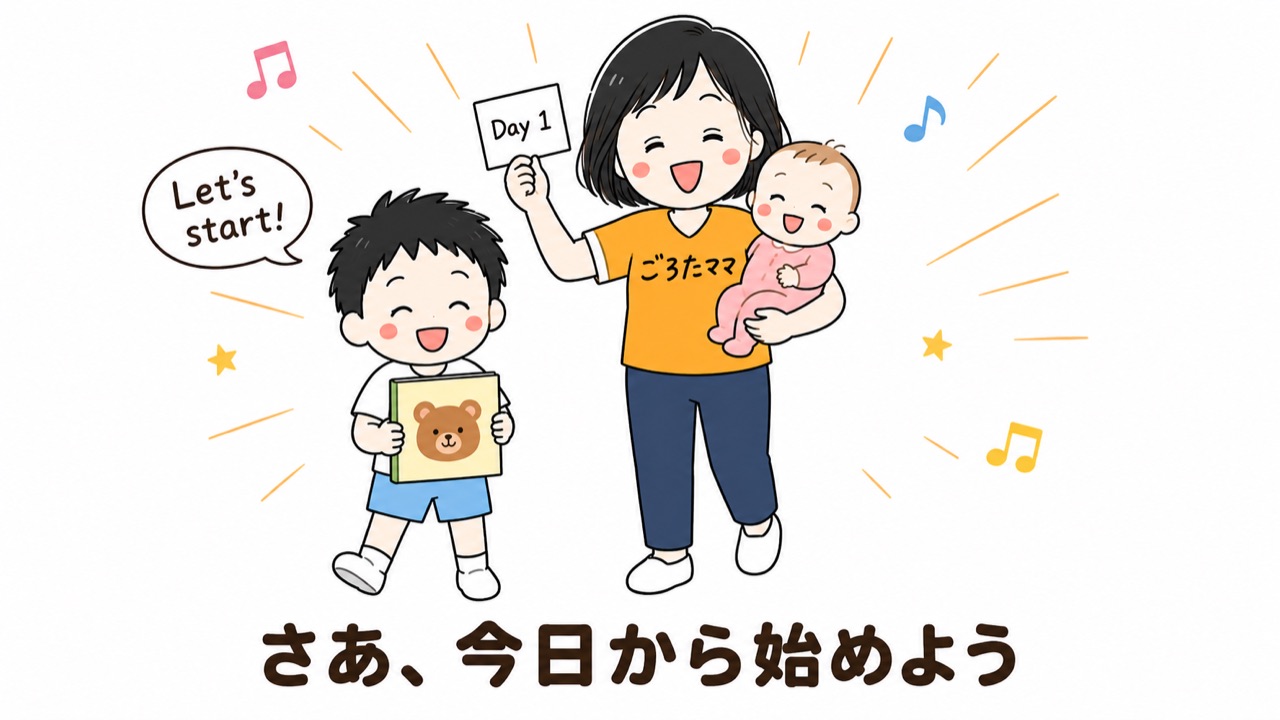 さあ、今日から英語を始めよう